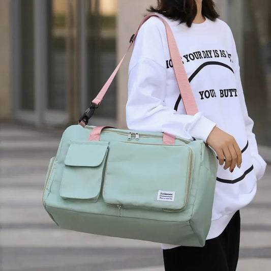 BORSA MAMMA FITNESS CON SCOMPARTO PER SCARPE